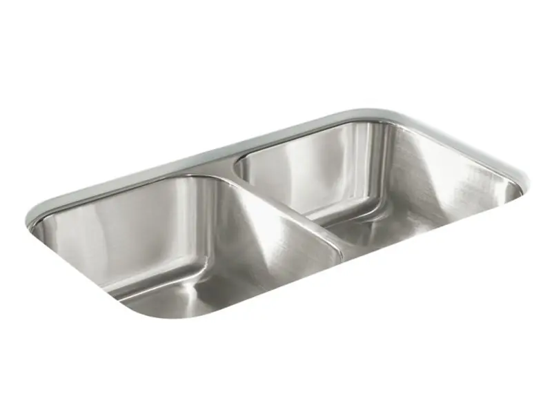 Kohler F11406-NA Sterling Mcallister 32X18 Double Basin Sink