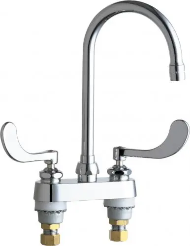 Chicago Faucets 895-317GN2AE3XKAB Lavatory Faucet 2.2 GPM 4 in