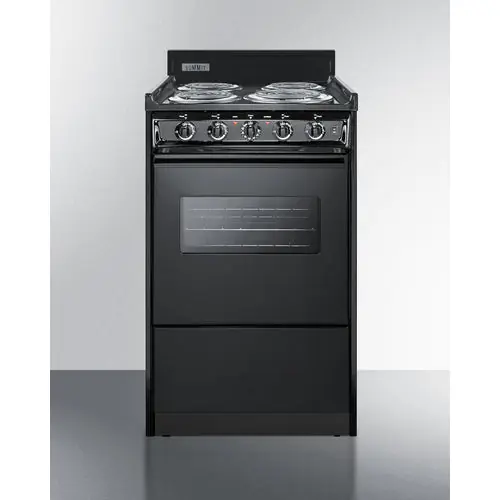 Summit Appliance TEM110CW 20 Wide Electric Range