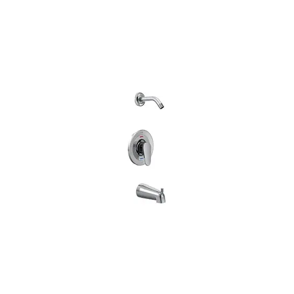 Moen T46301NH Edgestone T&S Trim No Head Ch Chrome