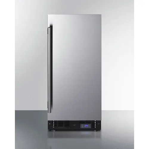 Summit Appliance SCFF1533BSS Built-In Frost-Free Freezer 15 inches
