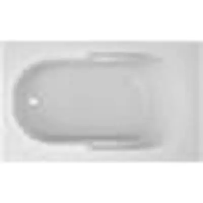 Jacuzzi LB85959 Signature Rectangle 6036 Drop-In Soaking White