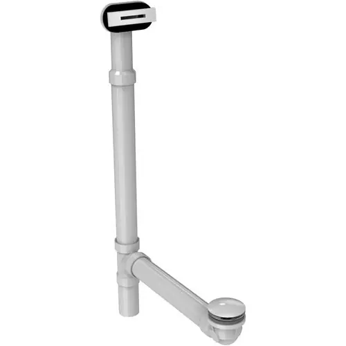 Jacuzzi MF35959 LIN O/FLOW & TOE TAP DRN KIT WHIT