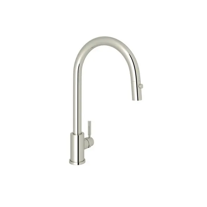 Rohl U.4044PN-2 Kitchen Faucet 1.8GPM Pulldown Polished Nickel