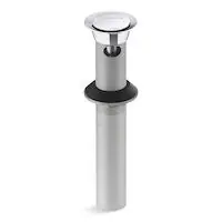 Kohler 25322-CP PU CLICKER DRN W/O FLOW