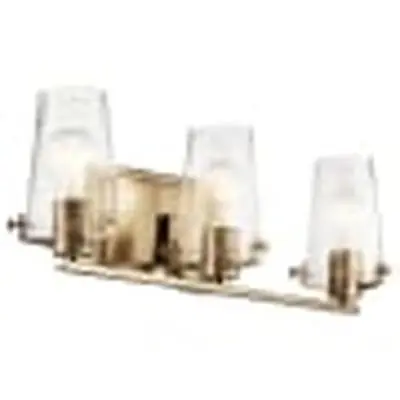 Kichler 45297CPZ CHBR 3 100W MED BATH LGHT