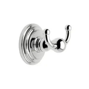 Brass Tech 1111/PN Ginger Chelsea Double Robe Hook