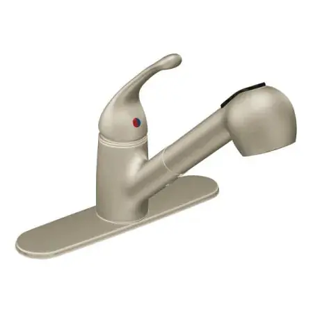 Moen CA40519SL Capstone Stainless One-Handle Pullout Kitchen Faucet 1.5 GPM