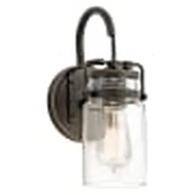 Kichler 45576OZ Brinley 1 Light Wall Sconce 11.5 Inch