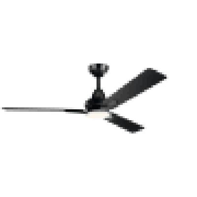 Kichler 300031SBK CCY Sabl 52 Ceiling Fan 3 Blades with Light