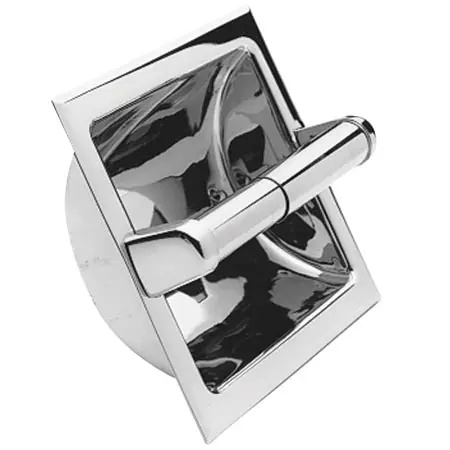 Brass Tech 10-89/26 Recessed Toilet Tissue Holder Polished Chrome