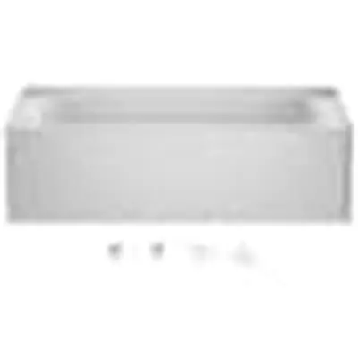 Jacuzzi SG15959 Right Hand SKTD White Bath