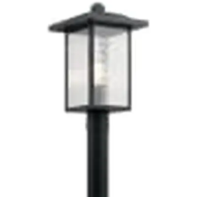 Kichler 49927BKT TXBL OUTDR POST MT 1 LGHT MED 100W