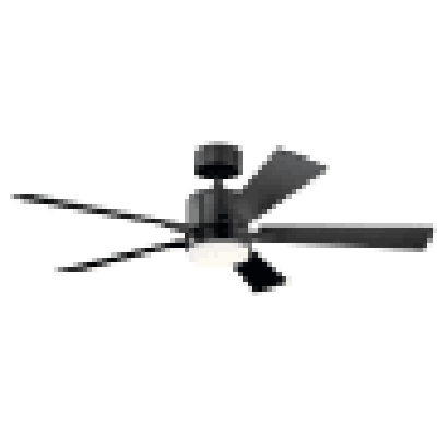 Kichler 330000SBK CCY SABL 52 5 BLD CEIL FAN W/ LGHT