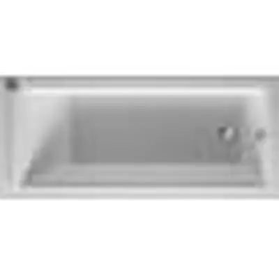 Duravit 7.00335E+14 67X30 Acrylic DU Mount Bath *STARCK White