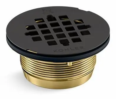 Kohler 22675-BL BRS RECPT DRN