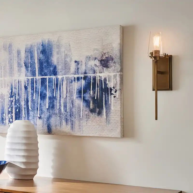 Kichler 45295NBR Alton Wall Sconce 1Lt 100W
