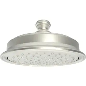 Brass Tech 2142/15S Newport Brass Tub & Shower Single Function Shower Head - Satin Nickel