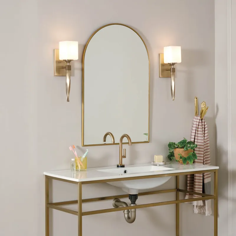 Kichler 55000CPZ CHBR 1 75W MED SCONCE MERETT