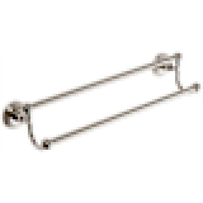 Brass Tech 1122-24/PN Towel Bar 24 Double Chelsea Collection