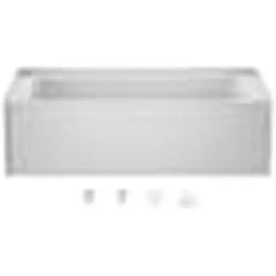 Jacuzzi TR60-3216JL-AW 60X32 LH Acrylic Rectangular Slipper Bath Signature