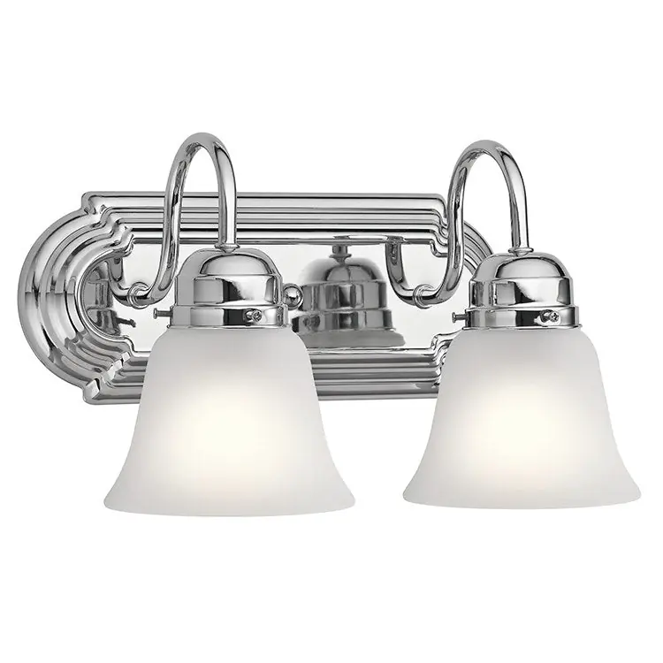 Kichler 5336CHS CP 2 100W MED INCAND BATH LGHT