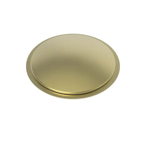 Brass Tech 103/04 Newport Brass East Linear Faucet Hole Cover - Satin Brass