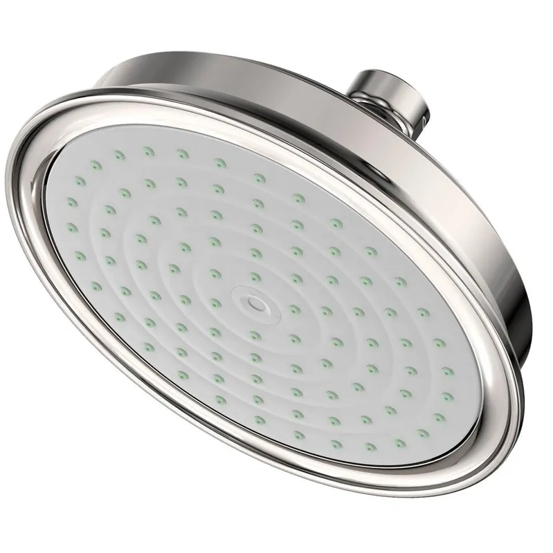 Brass Tech 2142/15 Newport Brass Tub & Shower Single Function Shower Head - Polished Nickel