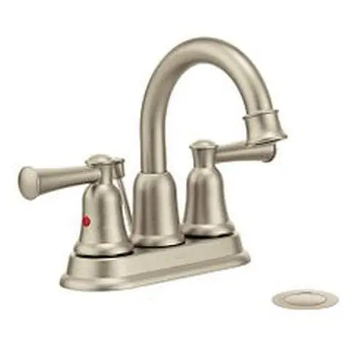 Moen 41217BN Capstone Lav 2H Cs W/ Waste Brushed Nickel