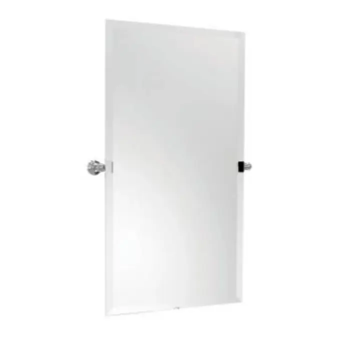 Brass Tech 4542/SN Ginger Columnar 20 X 36 Frameless Mirror - Satin Nickel
