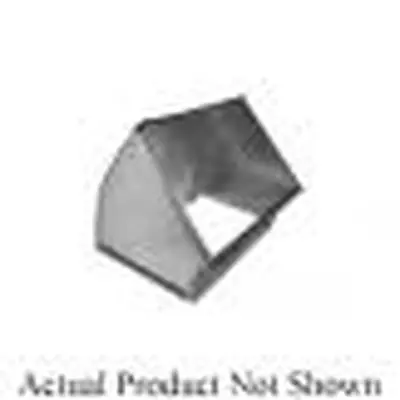 Southwark Metal Mfg 15S2410 Sheet Metal Angle 24 x 10 45 Degree Vertical Square Shortway