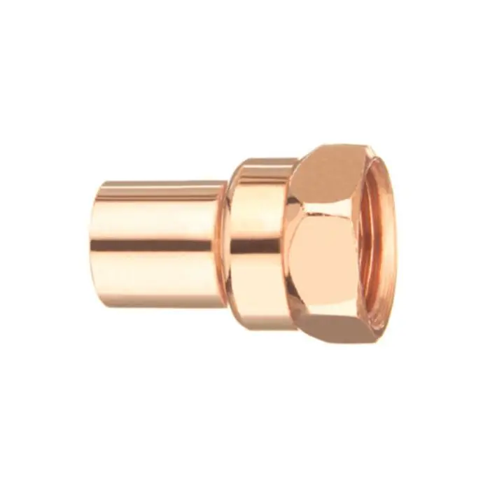 Elkhart 10030248 Wrot Copper Adapter, Female, Street, 103-2 Series, FTG x F, 1