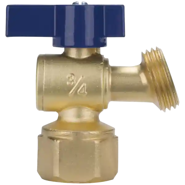 NIBCO VALVES QT73X 3/4 in. Brass Female 1/4 Turn Boiler Drain Valve