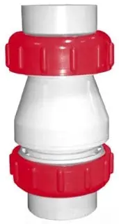 PASCO 29138 2Sump Pump Check Valve BV-Union-Silent