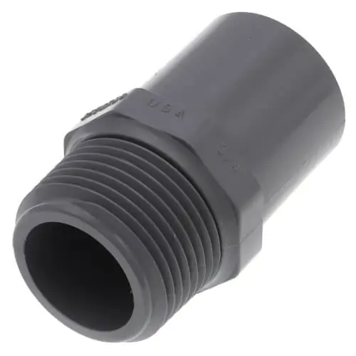 Spears 861-007C 3/4 CPVC Male Adapter Spigot x MNPT SCH80