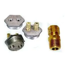 R.W. Beckett 14479 2 NPT x 3/8 FNPT 4-Way Tap Tank Bushing