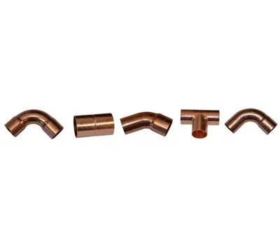 Directedair by Preferred Construction Products DA014-11 1-1/8 in. Copper 45-degree Elbow