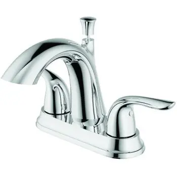 COMPASS 192-7128 4 in. 1.2 GPM Brass 2-Handle Hi-Arc Bathroom Faucet Replacement MPN