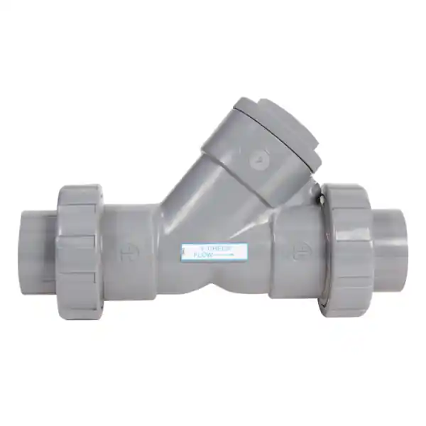 HAYWARD YC10075TE 3/4 PVC Y-Check Valve w/EPDM O-Ring Seat and Seal