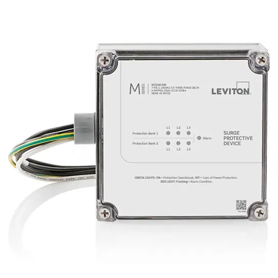 Leviton M3240-DB SPD Panel M Delta/240 VAC/CA