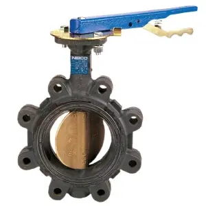 NIBCO VALVES LD2000-3 6 in. Lug Ductile Iron Butterfly Valve