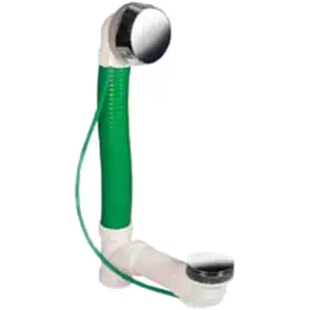 WATCO 938-CA-PVC-WH Innovator Cableflex PVC Bath Waste and Overflow