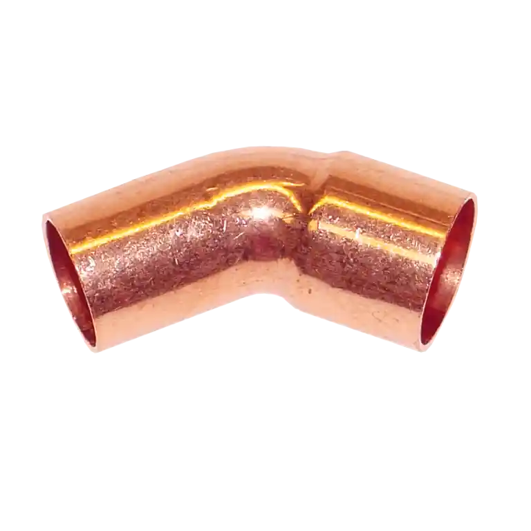 Bramec 10146 Copper 45 Degree Elbow 1/2 OD Ftg x C