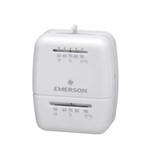 Emerson Climate Technologies - White-Rodgers 1C20-101 24 VAC Mercury-Free Mechanical Heat-Only Thermostat