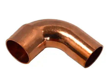 DIRECTEDAIR BY PREFERRED CONSTRUCTION PRODUCTS DA019LT-07 3/4 in. OD Copper Long Radius 90-Degree Elbow DA019LT-07
