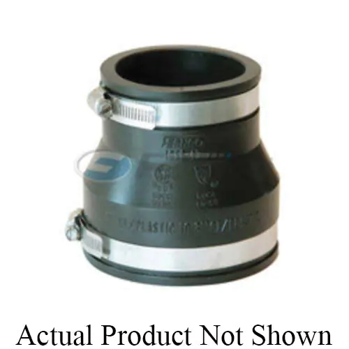 Fernco 1056-43 4 x 3 in. Cast Iron or Plastic to Cast Iron or Plastic Flexible Coupling