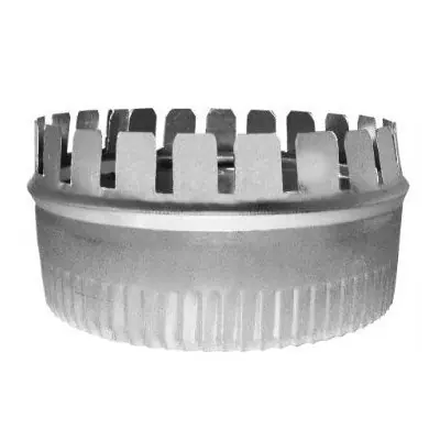Southwark Metal Mfg 10519 Sheet Metal Collar 9 28 Gauge Galvanized Crimped