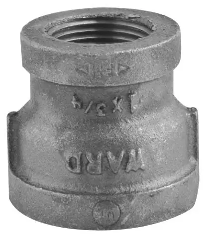 ASC Engineered Solutions 1B.BMC COUPLING 150# 1-1/4 BLK MI THRD FIG 53