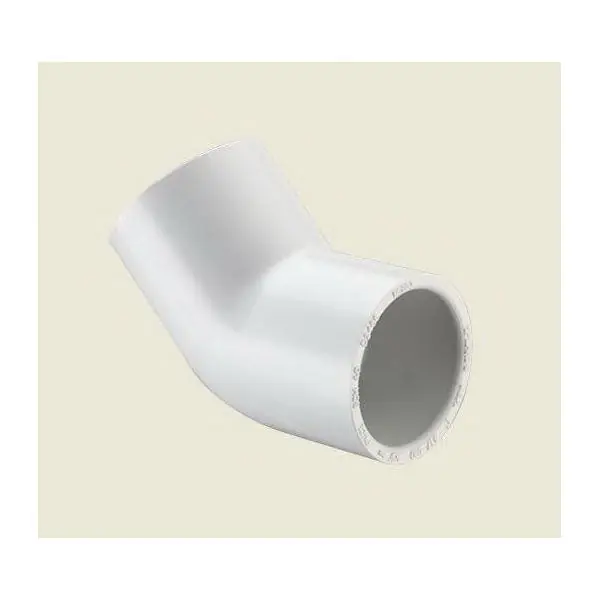 NIBCO 417-010 1 in. Slip x Slip PVC 45-Degree Elbow