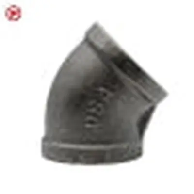 ASC Engineered Solutions 2.BM45L 45 ELL 2 BLK MI 150# THRD FIG 48